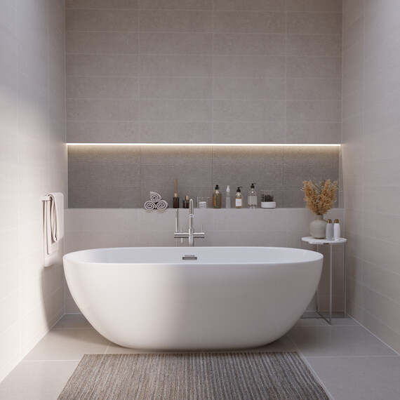 Ванна отдельностоящая Grossman Classic 150x73 см GR-12500 фото 5