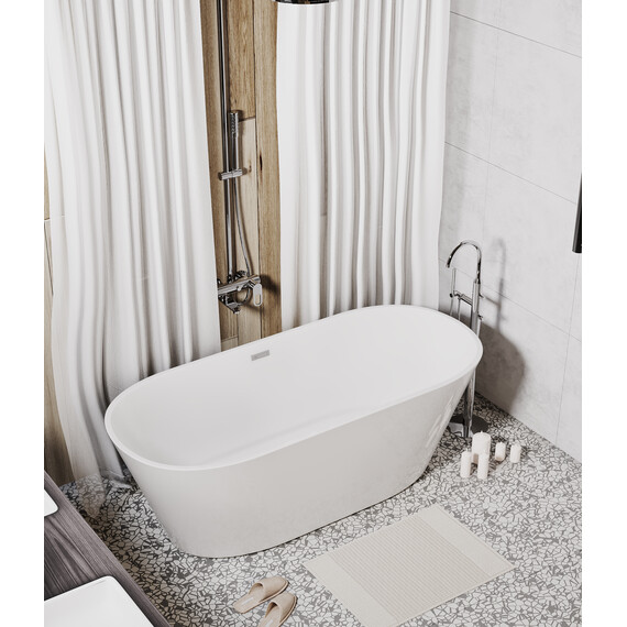 Ванна отдельностоящая Grossman Forta 170x75 см GR-1503 фото 6