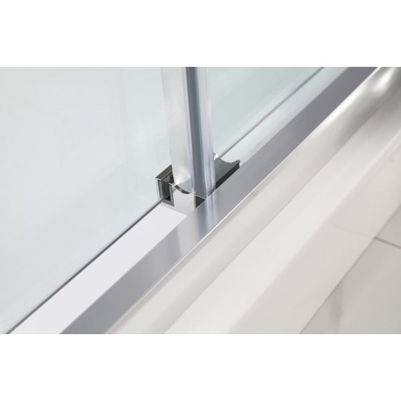Душевое ограждение Cezares LUх-SOFT AH-1 120х90 см, хром/прозрачное фото 4