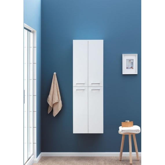 Пенал подвесной Dreja 50 см 77.0301W, белый глянец - 3 Пенал подвесной Dreja 50 см 77.0301W, белый глянец фото 3