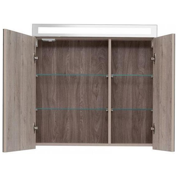 Зеркало-шкаф Dreja Max 80 см 77.9010D, дуб кантри - 5 Зеркало-шкаф Dreja Max 80 см 77.9010D, дуб кантри фото 5