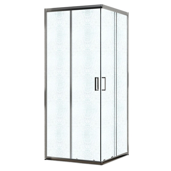 Душевое ограждение Azario PARIS 120х80 см AZ-R06-12080-CH-CHC, хром/стекло "Шиншилла" фото 