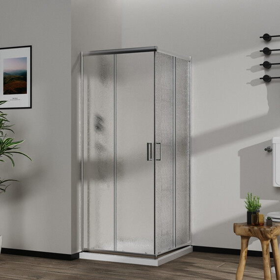 Душевое ограждение Azario PARIS 120х80 см AZ-R06-12080-CH-CHC, хром/стекло "Шиншилла" фото 7