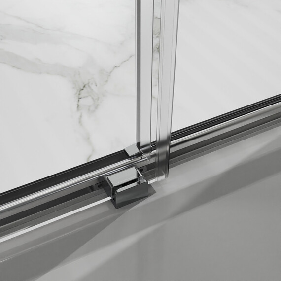 Душевая дверь Azario SHANGHAI 110 см AZ-Y43-110-CH-CL, хром/прозрачное фото 2