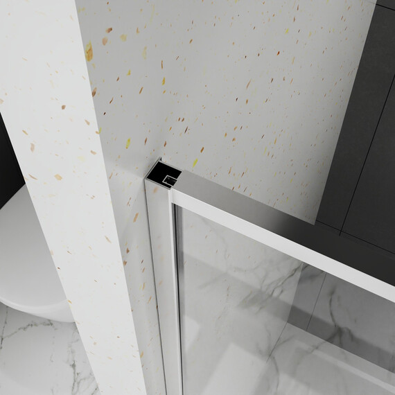 Душевая дверь Azario SHANGHAI 120 см AZ-Y43-120-CH-CL, хром/прозрачное фото 7