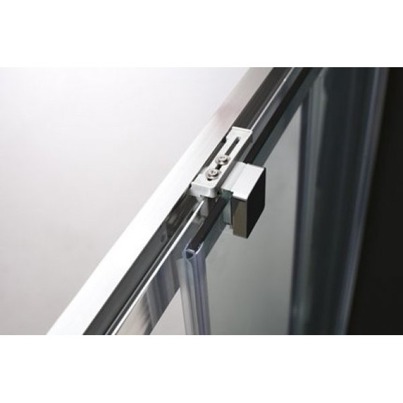 Душевое ограждение Cezares Premier-Soft AH-1 120х80 см, хром/прозрачное фото 4