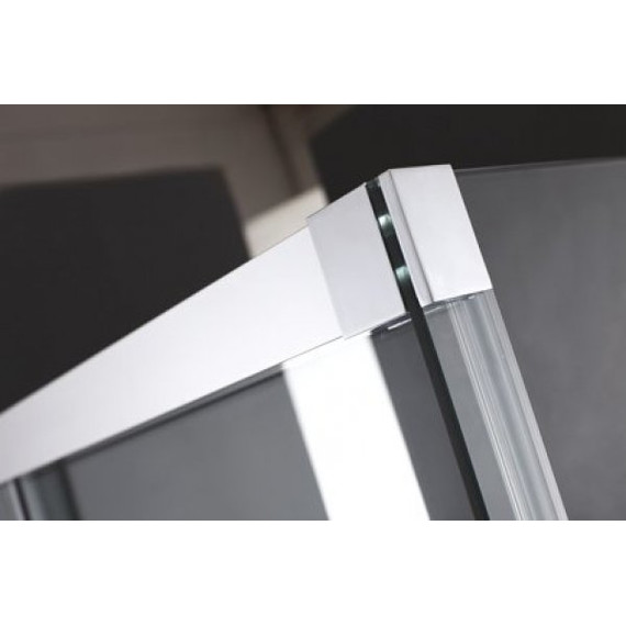Душевое ограждение Cezares Premier-Soft AH-1 150х100 см, хром/прозрачное - 2 Душевое ограждение Cezares Premier-Soft AH-1 150х100 см, хром/прозрачное фото 2