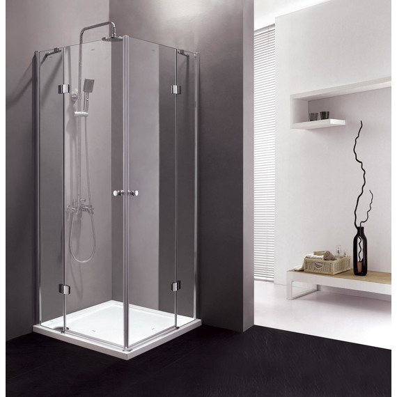 Душевое ограждение Cezares Verona A-2 120х120 см, хром/матовое фото 2