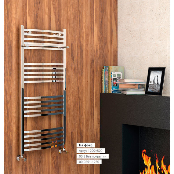 Полотенцесушитель водяной Сунержа Аркус П20 1200х500 мм 00-0251-1250 фото 3