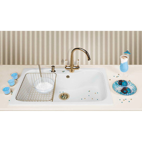 Смеситель для кухни Omoikiri для кухни Omoikiri Okinawa-G 4994016, золото фото 7