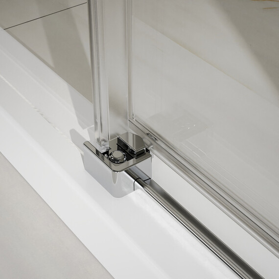 Душевая дверь Azario BERN 150 см AZ-733-150-BM-CL, чёрный матовый/прозрачное фото 7