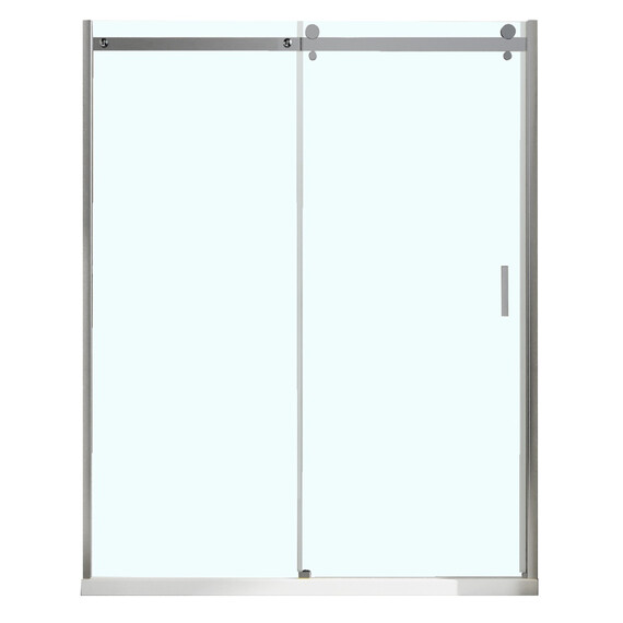 Душевая дверь Azario BERN 150 см AZ-733-150-CH-CL, хром/прозрачное фото 