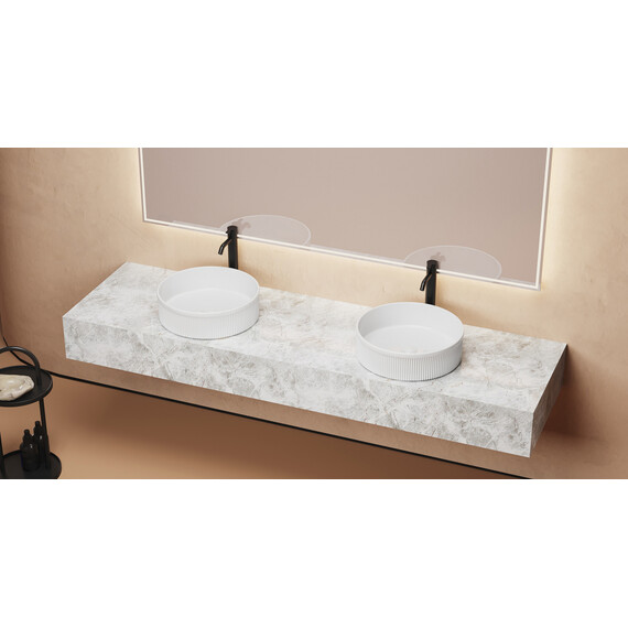 Раковина-чаша Abber Bequem 40 см AC2114, белый фото 2