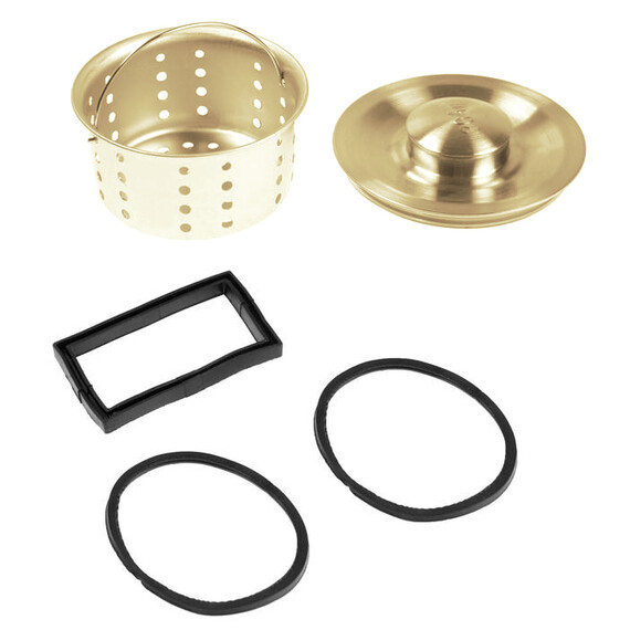 Кухонная мойка Gerhans K37851G-R 1 мм, золото, Цвет производителя: золото фото 9