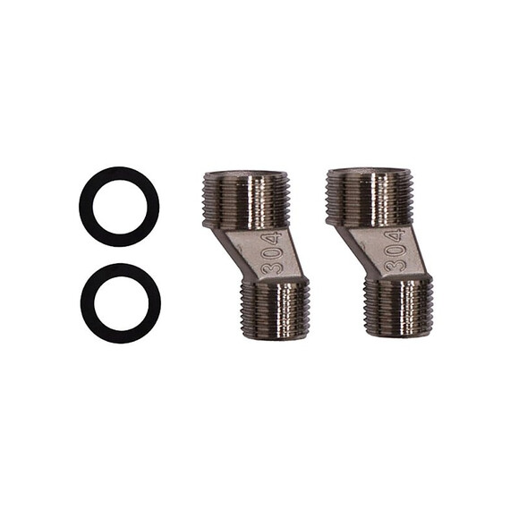 Душевая стойка Azario Alanti AZ-K2332GR, графит фото 5