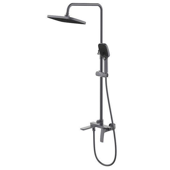 Душевая стойка Azario Conda AZ-K2411GR, графит фото 