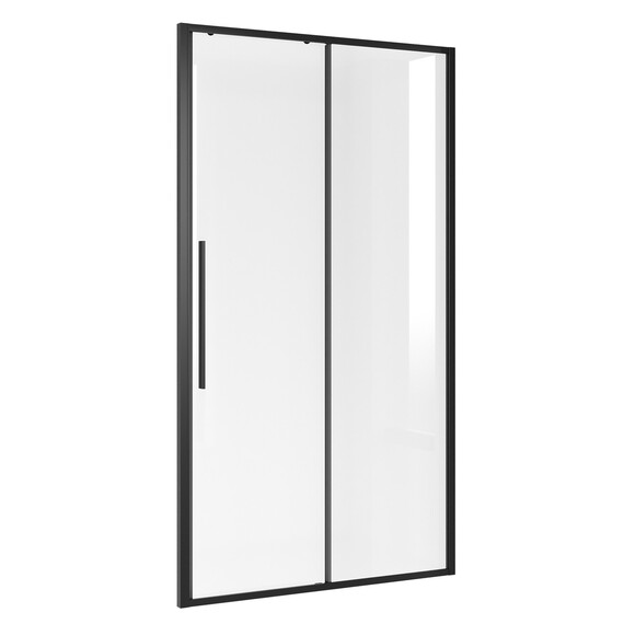 Душевая дверь Niagara Nova 130 см NG-84-13AB, чёрный матовый/прозрачное фото 2