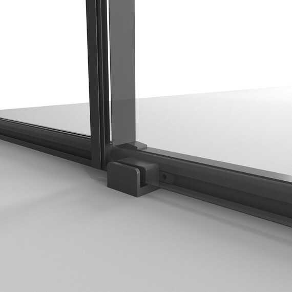 Душевая дверь Niagara Nova 130 см NG-84-13AB, чёрный матовый/прозрачное фото 9