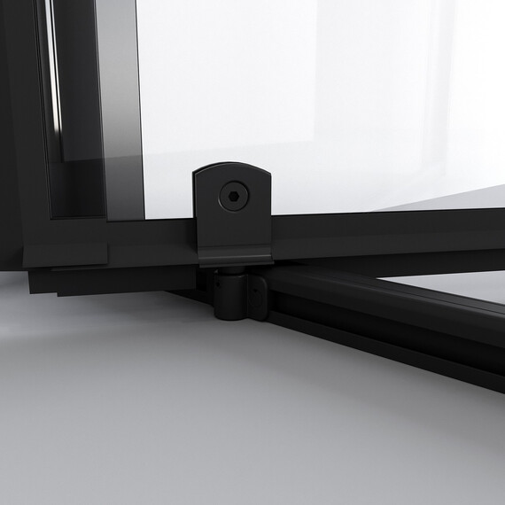 Душевая дверь Niagara Nova 100 см NG-85-10AB, чёрный матовый/прозрачное фото 6