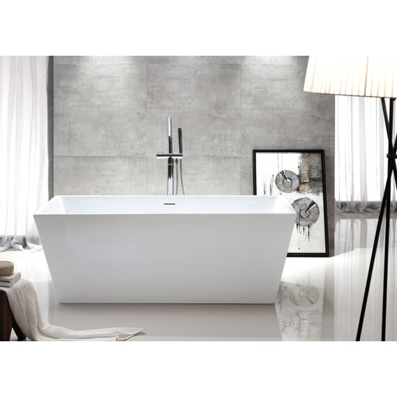 Ванна отдельностоящая Abber AB9224-1.7 170x80 см, Размер - мм: 1700x800 фото 8