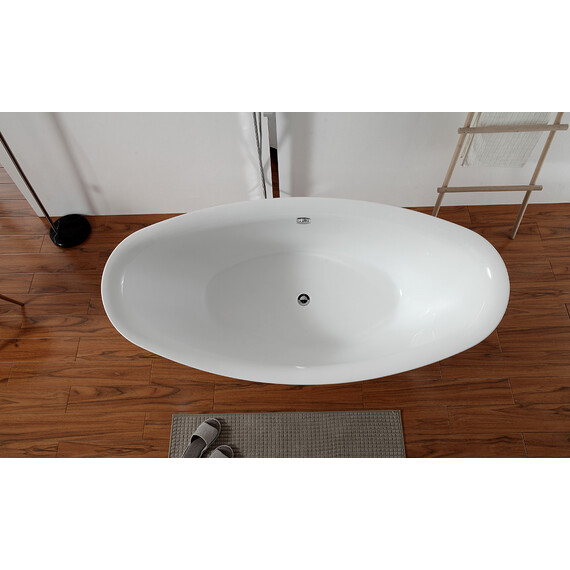 Ванна отдельностоящая Abber AB9248 180x87 см фото 10