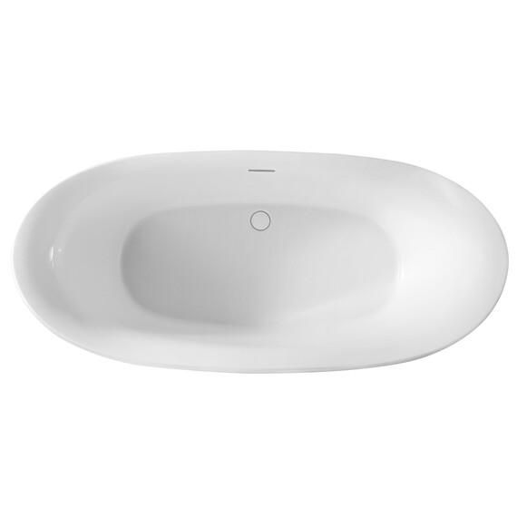 Ванна отдельностоящая Abber AB9236 170x80 см фото 11