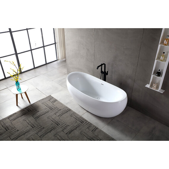 Ванна отдельностоящая Abber AB9236 170x80 см фото 10