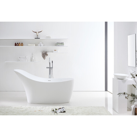 Ванна отдельностоящая Abber AB9245 169x75 см фото 8