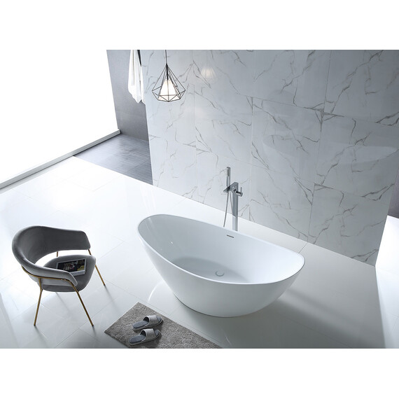 Ванна отдельностоящая Abber AB9233 184x79 см фото 10