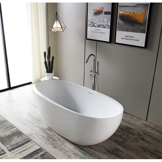 Ванна отдельностоящая Abber AB9285 170x80 см фото 9