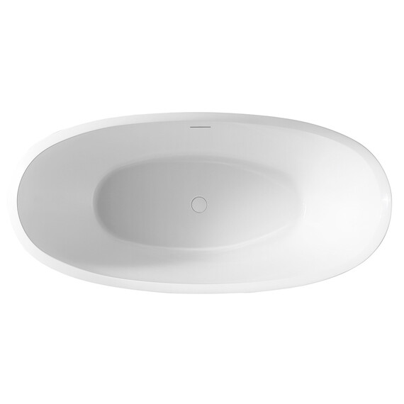 Ванна отдельностоящая Abber AB9285 170x80 см фото 10