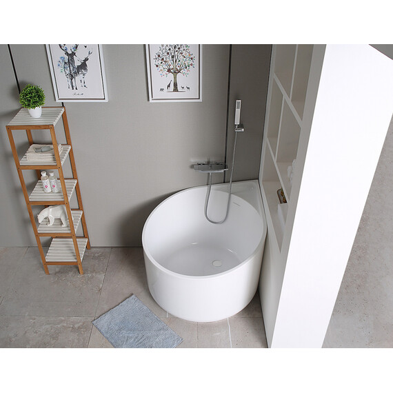 Ванна акриловая Abber AB9305 95x95 см фото 8