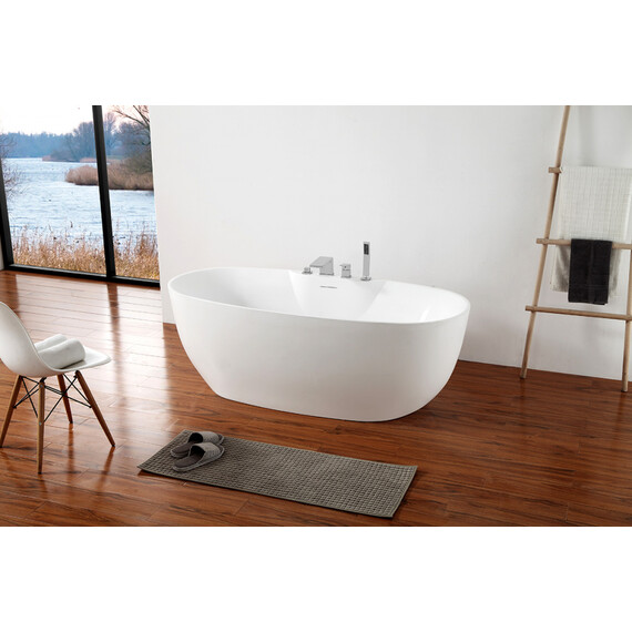 Ванна отдельностоящая Abber AB9323 170x80 см фото 8