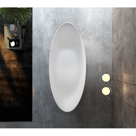 Ванна отдельностоящая Abber AB9333 180x80 см фото 10