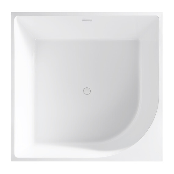 Ванна отдельностоящая Abber AB9337 140x140 см фото 9