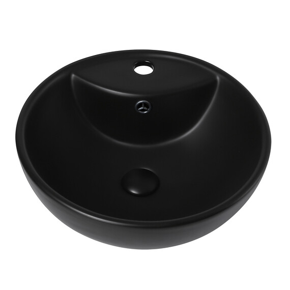 Раковина-чаша Abber Bequem 46 см AC2101MB, черный матовый фото 3