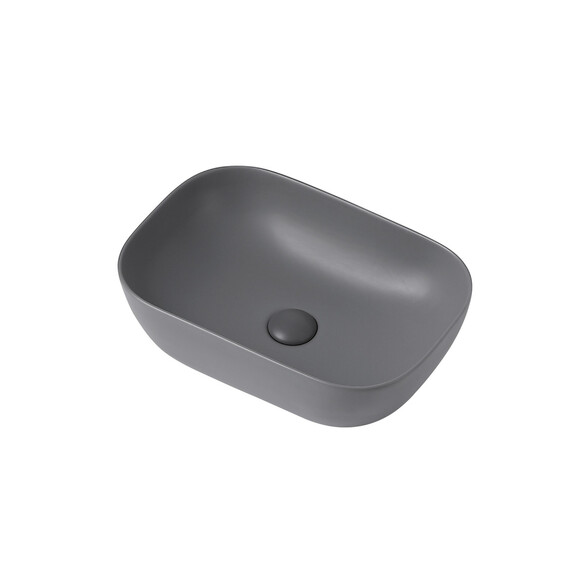 Раковина-чаша Abber Rechteck 46 см AC2200MG, серый матовый фото 3
