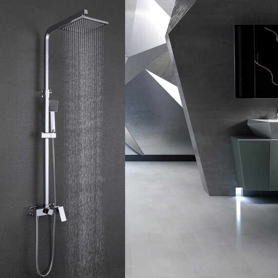 Душевая стойка Abber Daheim AF8220, Цвет производителя: хром фото 3