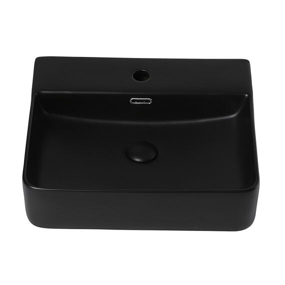 Раковина-чаша Abber Rechteck 50 см AC2203MB, черный матовый фото 3