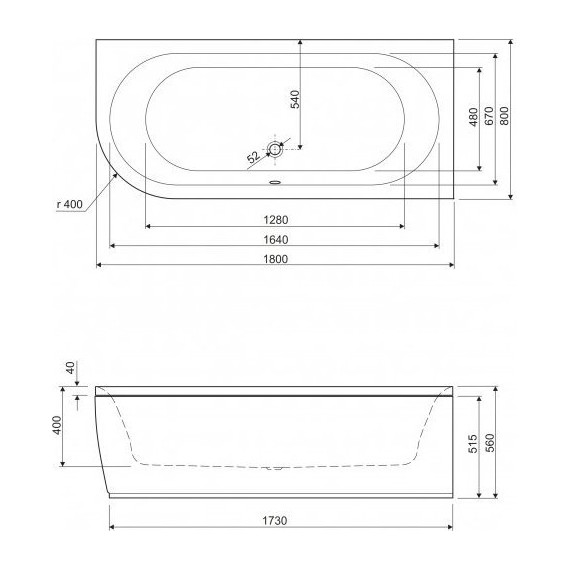 Ванна акриловая Cezares Metauro Corner R 180x80 см METAURO CORNER-180-80-40-R - 6 Ванна акриловая Cezares Metauro Corner R 180x80 см METAURO CORNER-180-80-40-R фото 6
