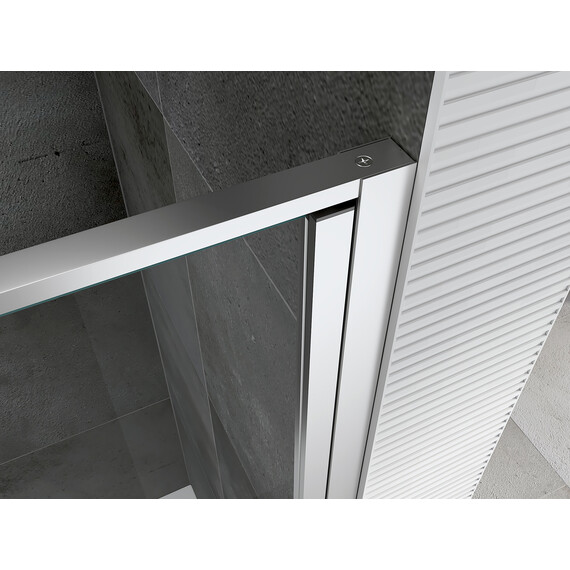 Душевое ограждение Abber Sonnenstrand 100х70 см AG04100C-S70, хром/прозрачное фото 7