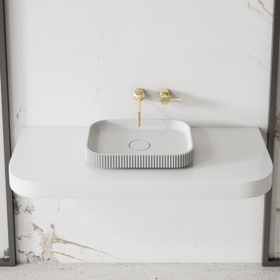 Раковина-чаша Abber Stein 50 см AS2602 фото 2