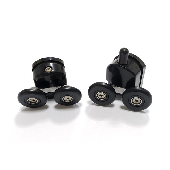 Душевое ограждение Abber Schwarzer Diamant 120x90 см AG01129B, чёрный/прозрачное фото 4