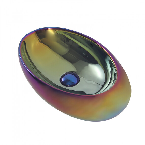 Раковина-чаша Abber Bequem 49 см AC2107Regen, хамелеон фото 2