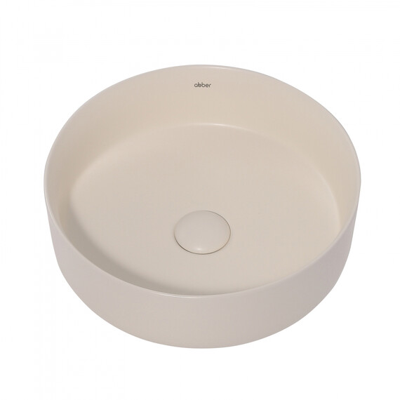 Раковина-чаша Abber Bequem 36 см AC2108MBE, светло-бежевый матовый фото 3