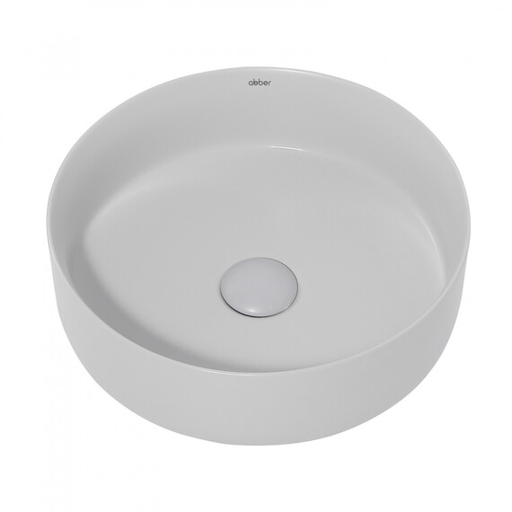 Раковина-чаша Abber Bequem 36 см AC2108MLG, светло-серый матовый фото 2