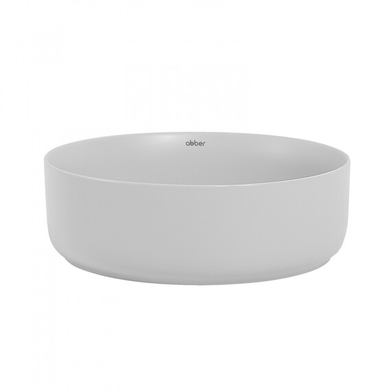 Раковина-чаша Abber Bequem 36 см AC2108MLG, светло-серый матовый фото 3