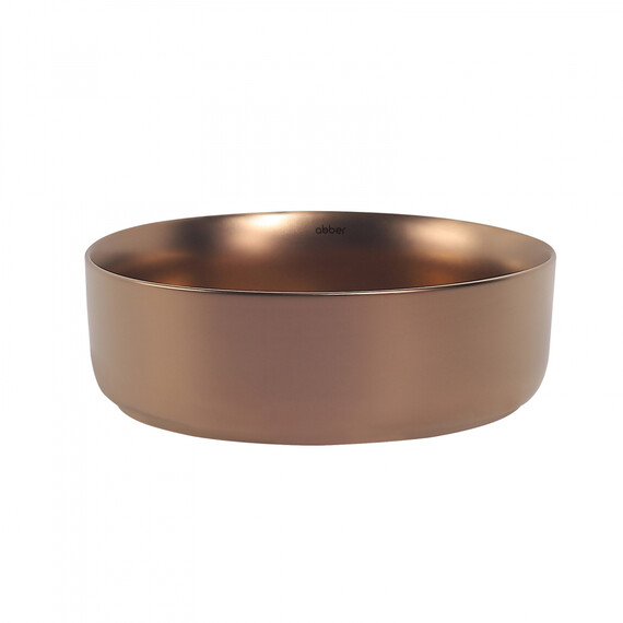 Раковина-чаша Abber Bequem 36 см AC2108MRG, розовое золото матовое фото 3