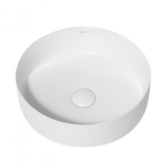 Раковина-чаша Abber Bequem 36 см AC2108MW, белый матовый фото 3