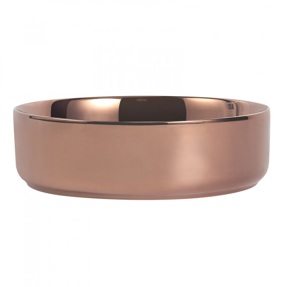 Раковина-чаша Abber Bequem 40 см AC2109RG, розовое золото фото 2